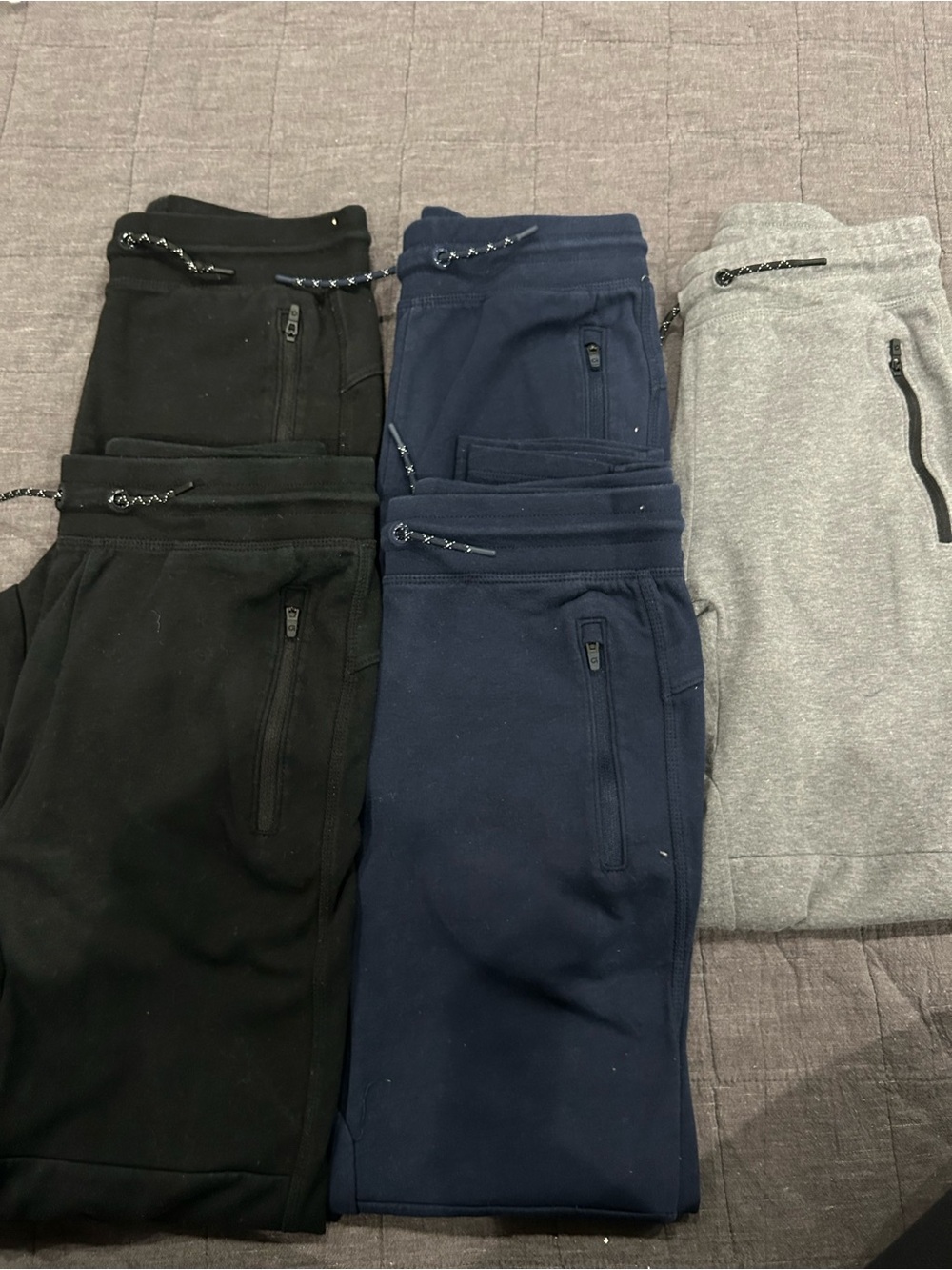 Old Navy Kids Jogger Pants - Black, Navy, Light Gray